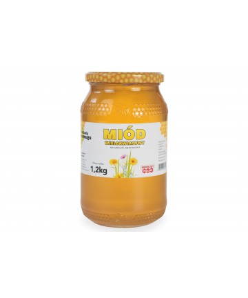 MIÓD WIELOKWIATOWY 1,2kg