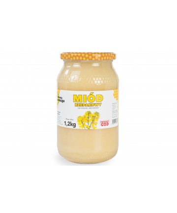 MIÓD RZEPAKOWY 1,2kg