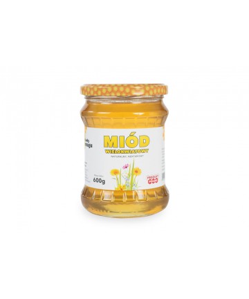 MIÓD WIELOKWIATOWY 0,6kg