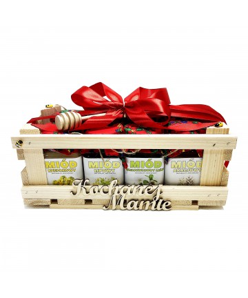 Zestaw miodów DLA MAMY 8 x 250g