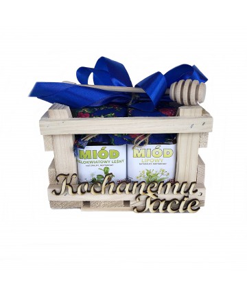 Zestaw miodów DLA TATY 4 x 250g