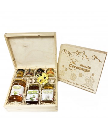 Zestaw firmowy "Miody Ceremuga" dla nauczyciela