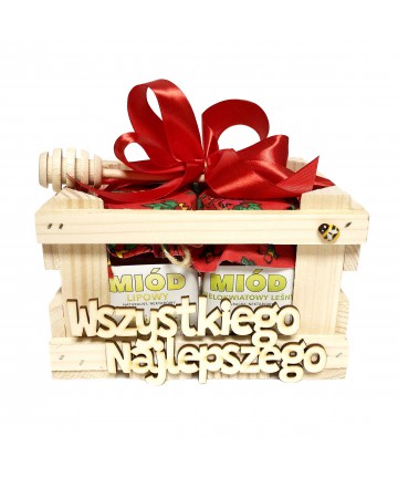 Zestaw miodów 4 x 250g