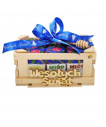 Zestaw miodów / prezent na Święta 6 x 250g